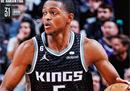 最新NBA游戏王133-116开拓者福克斯31分萨博尼斯18分18篮板。