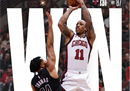 NBA今日最新情况:公牛131-87篮网拉文32分，德玛尔德罗赞17分。