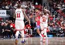 NBA常规赛公牛102-82奇才德马尔德罗赞29分6助攻拉文27分。