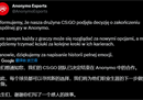 Anonymo宣布解散旗下CSGO阵容