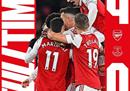 英超阿森纳4-0埃弗顿枪手复仇太妃糖成功迎来三连胜。