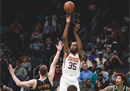 NBA最新一场比赛孙105-91黄蜂首席执行官杜兰秀23分。