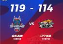 CBA常规赛最新战报辽宁男篮114-119不敌山东男篮吉伦哈尔32 9郭23分。