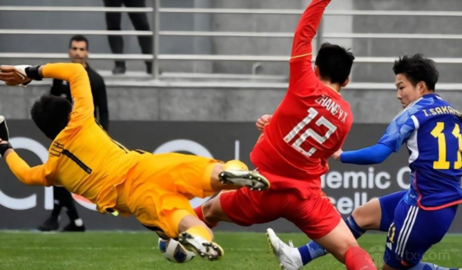 U20中国队遭日本逆转