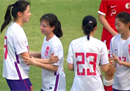U20中国女足两连胜，毫无悬念横扫U20中国香港女足。