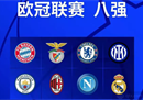 欧冠八强全部诞生。2022-2023赛季欧冠八强名单分布
