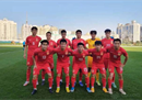 热身赛中国男足亚运会2-1阿联酋队7场热身赛只输1场。