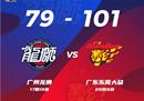 CBA联赛战况广东男篮客场101-79以22分击败广州男篮马尚队。