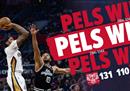 最新NBA比赛:快船主场110-131惨败。鹈鹕英格拉姆32 13伦纳德仅得12分。