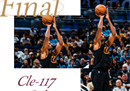 NBA今日战报骑士客场117-113险胜魔术师米切尔，爆43班，切诺基20 10。