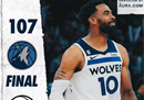 NBA今日最新情况:森林狼107-102篮网爱德华兹23分，唐斯22分14篮板。