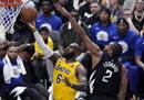 NBA快船125-117最新报道湖人伦纳德25分7篮板詹姆斯33分。