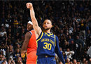 NBA勇士暂列西部第六。