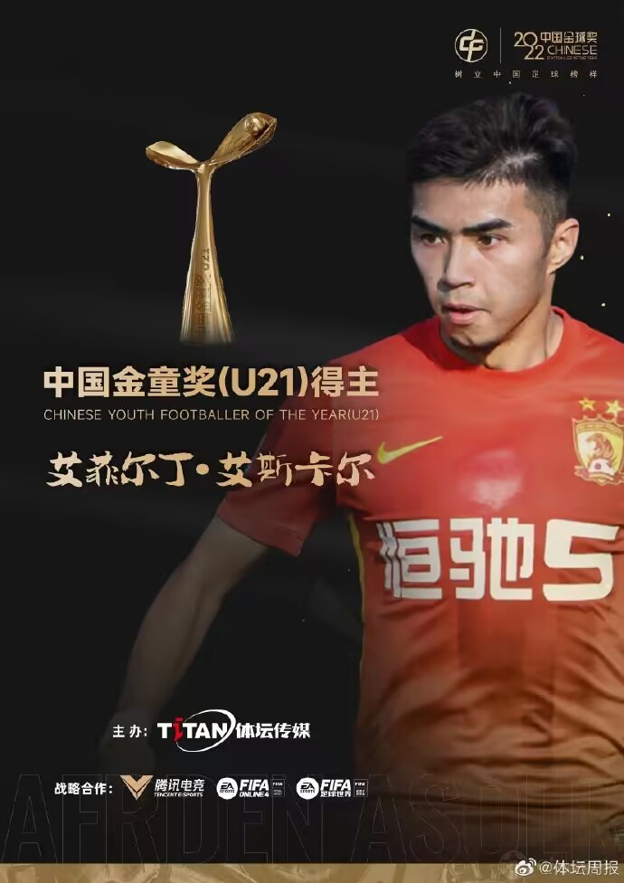 艾菲尔丁谈荣获金童奖感受
