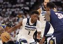 NBA森林狼114-108掘金最新报道爱德华兹34分6篮板，高伯特14分15篮板。