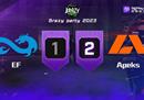 狂欢派对：势均力敌！Apeks 2-1击败EF