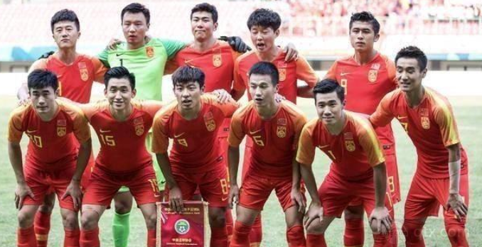 中国男足亚运队队员们