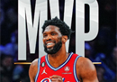 恩比德当选NBA常规赛MVP，成为费城76人队历史上第五位获得常规赛MVP的球员。