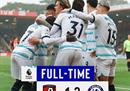 切尔西结束了六连败，3-1击败伯恩茅斯。