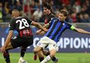 国际米兰2-0米兰赛后比分:两个老将一起进球。