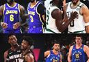 NBA公园四强重聚，四队核心二人组还在。