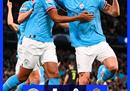 曼城4-0横扫皇马，哈兰德三球。