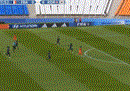 U20世界杯法国1-2韩国李承晚的射门和维尔吉纽斯的射门都难以扑出。