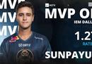 SunPayus荣膺IEM达拉斯2023 MVP奖章