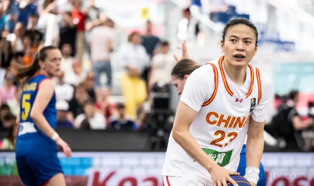 中国三人女篮击败德国女篮晋级4强