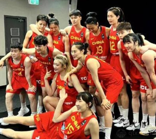 中国女篮队员们