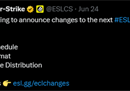 ESL宣布ECL S46赛制变化：多支中国战队参与亚洲区赛事