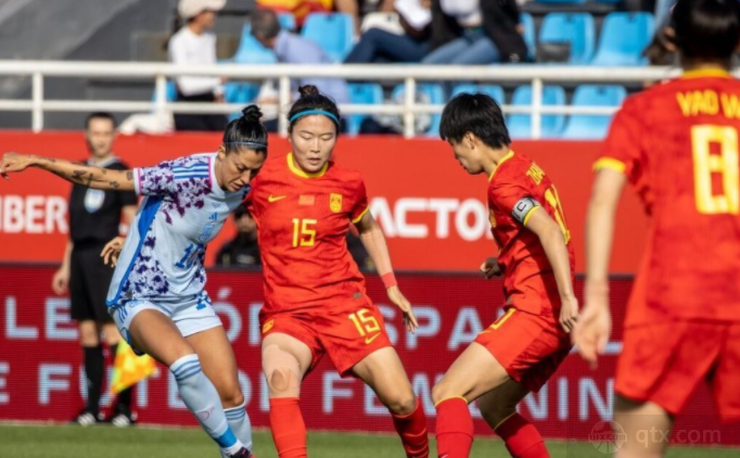 中国女足队员们