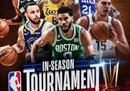 NBA季中赛是分组公布的，并附有具体的赛程。