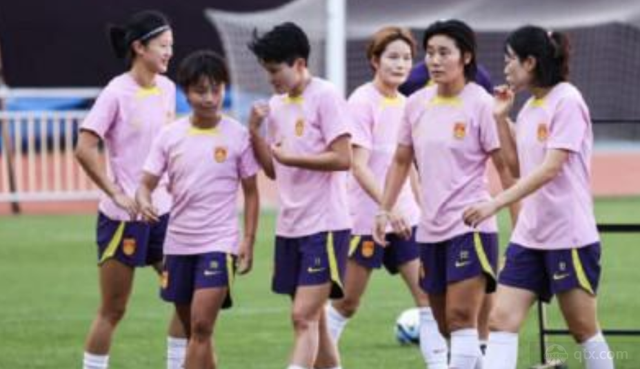 中国女足队员们