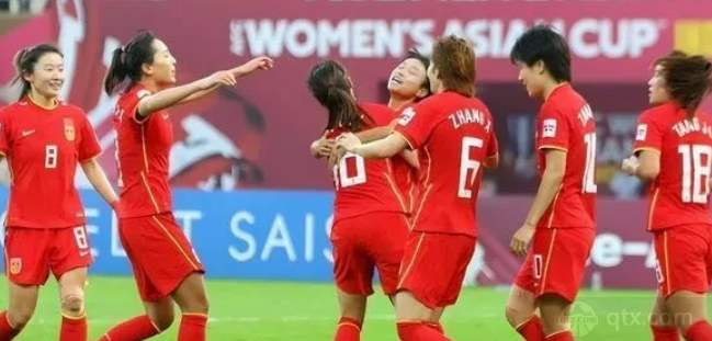中国女足队员们