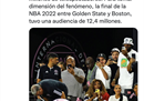梅西的首秀创下了美式足球收视率的新高，超过了2022年NBA总决赛的观众人数。