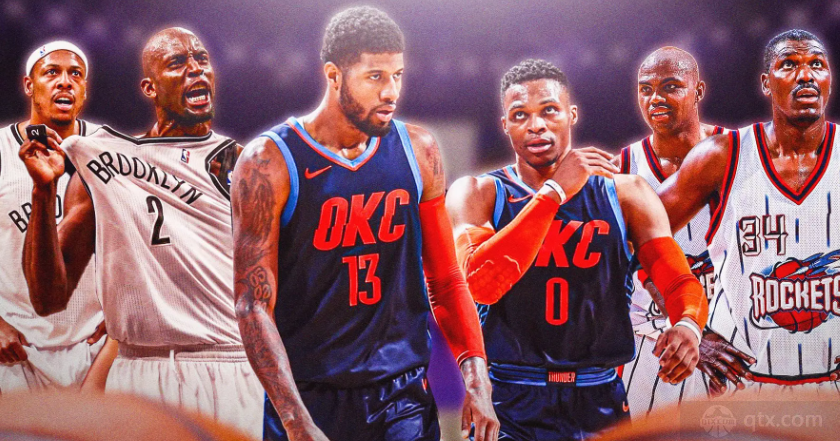 媒体评价最糟糕的NBA三巨头 威少乔治安东尼三巨头上榜