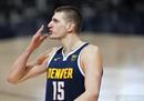 NBA新赛季十佳球员约基奇排名第一。