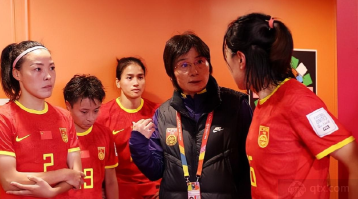中国女足队员们