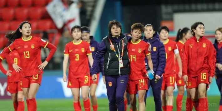中国女足队员们