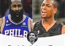 在杰夫·蒂格的推心置腹的谈话中，哈登在NBA历史上比韦德更强大。