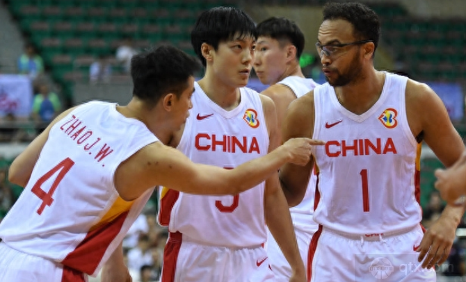 中国男篮队员们