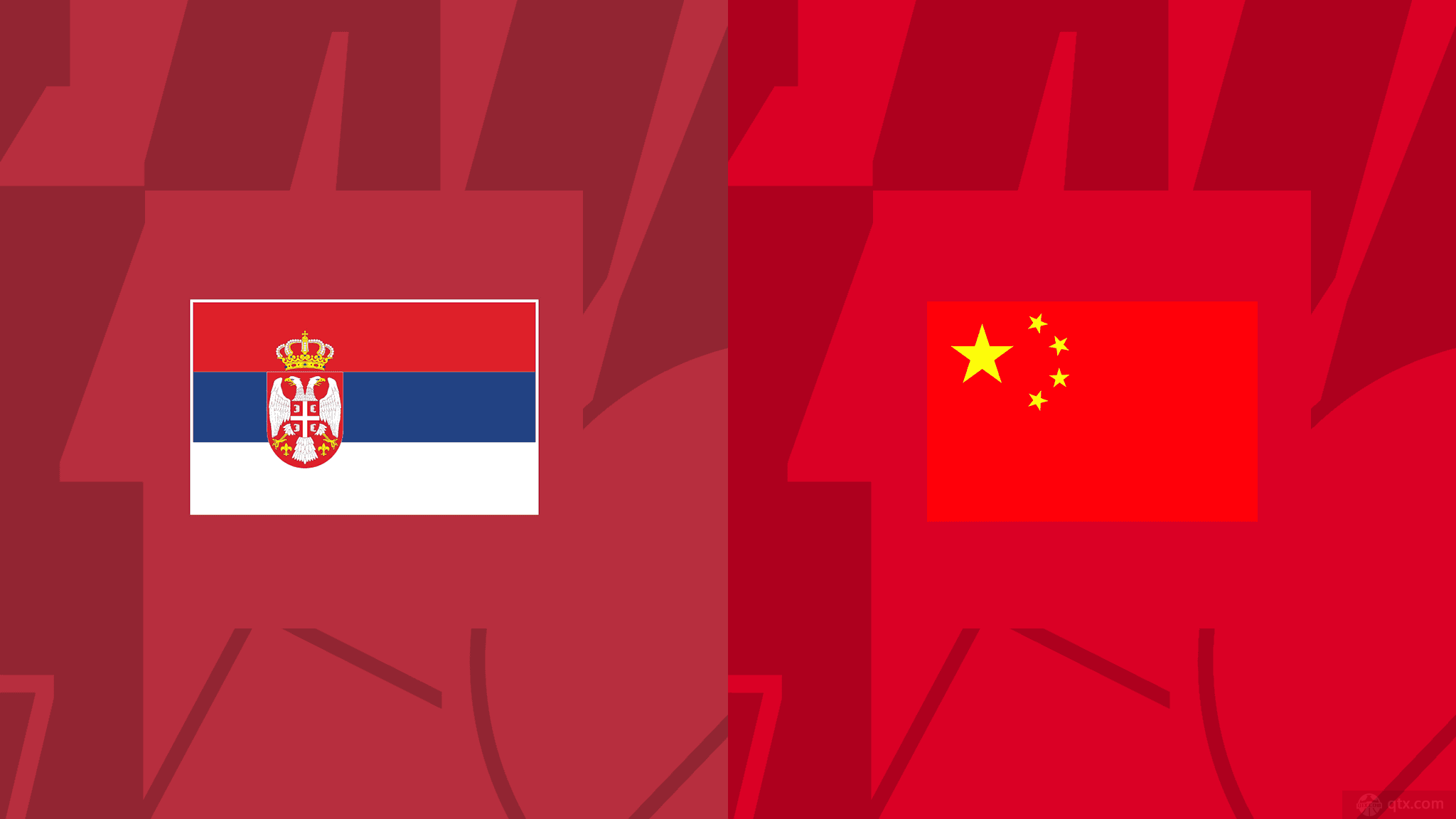 中国男篮将对阵塞尔维亚