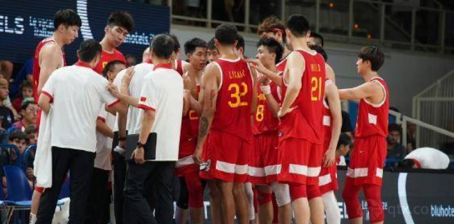 中国男篮队员们