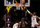 NBA常规赛，湖人112-105击败雷霆，两连败，贾梅52分，亚历山大24投3中。