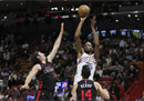 NBA常规赛太阳118-105送热火七连败杜兰特20投8中布克22分巴特勒26投8中。