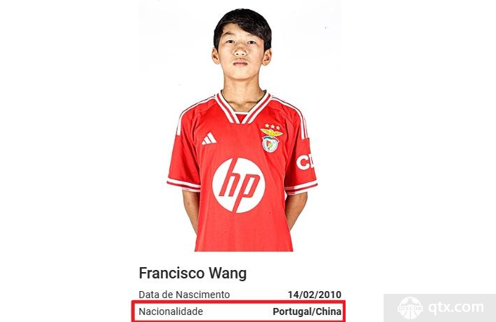 曝球员王磊被本菲卡教练盛赞