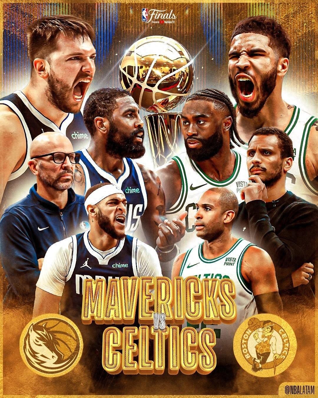 NBA总决赛凯尔特人vs独行侠g5继续进行