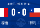 美洲杯赛况：秘鲁0-0智利 桑切斯拉帕杜拉均错失良机
