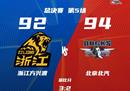CBA总决赛G5北京男篮客场94-92广厦男篮 将系列赛大比分扳成2-3